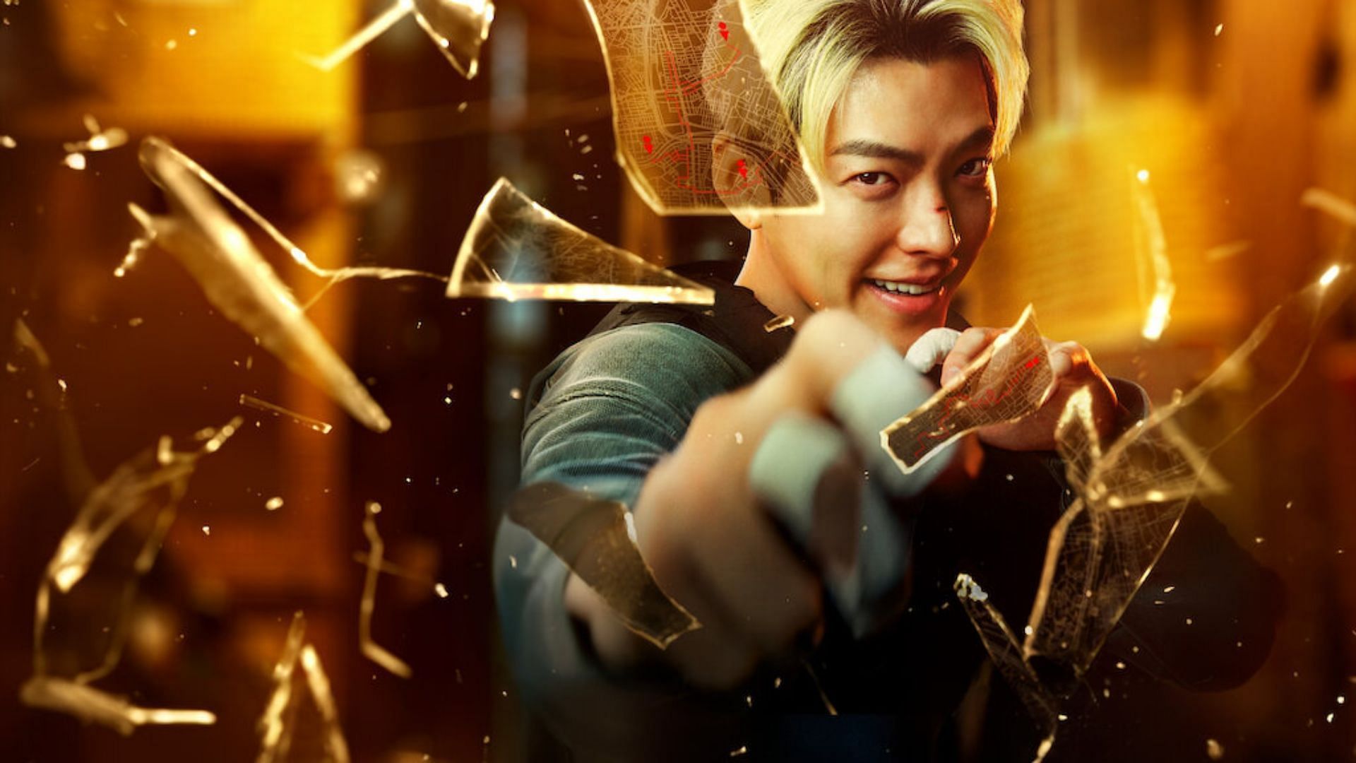 Kim Woo-Bin in and as Officer Black Belt (Image via Netflix)